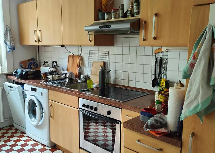 Ein Komfortables Haus Mit Grossem Wohnzimmer Lägenhet